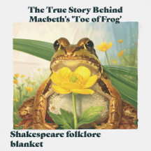 Toe of Frog with Buttercup | Goblincore Nature Art