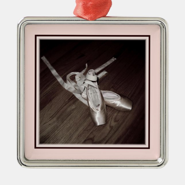 'Toe Shoes'-prydnad Julgransprydnad Metall (Framsidan)