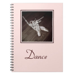 'Toe Shoes' Spiral-bärbar dator/Journal Anteckningsbok Med Spiral