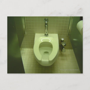 Toe Tap Toilet Vykort