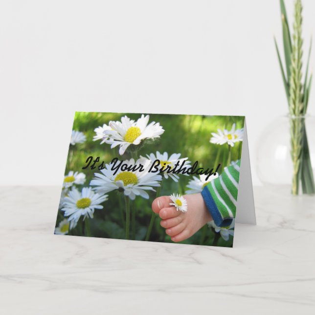 Toe Tickles Birthday Kort (Framsida)