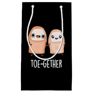 Toe-Tillsammans Funny BIg Toe Pun Mörk BG