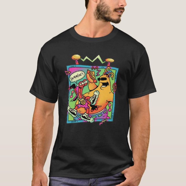 ToeJam Earl Classic T Shirt (Framsida)