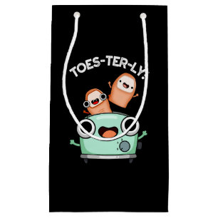 Toes-ully Funny Toe Pun Mörk BG
