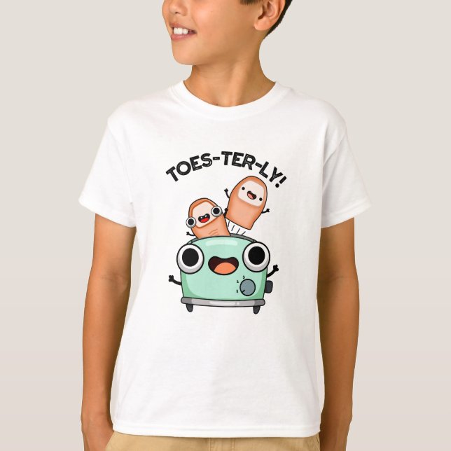Toes-ully Funny Toe Pun T Shirt (Framsida)