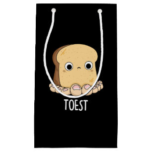 Toest Funny Toast with Toes Pun Mörk BG