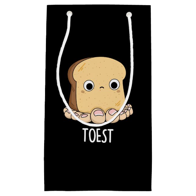 Toest Funny Toast with Toes Pun Mörk BG (Framsidan)