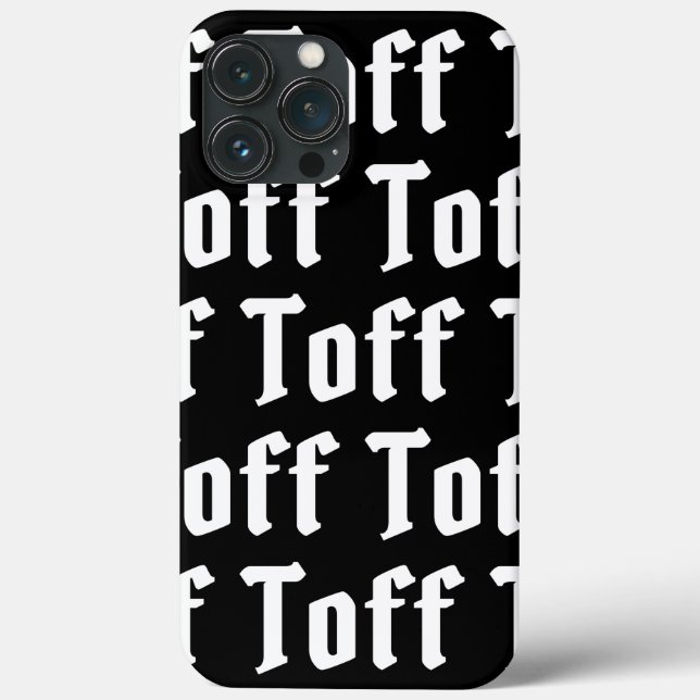 Toff Case-Mate iPhone-fodral (Baksida)