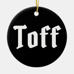 Toff Julgransprydnad Keramik
