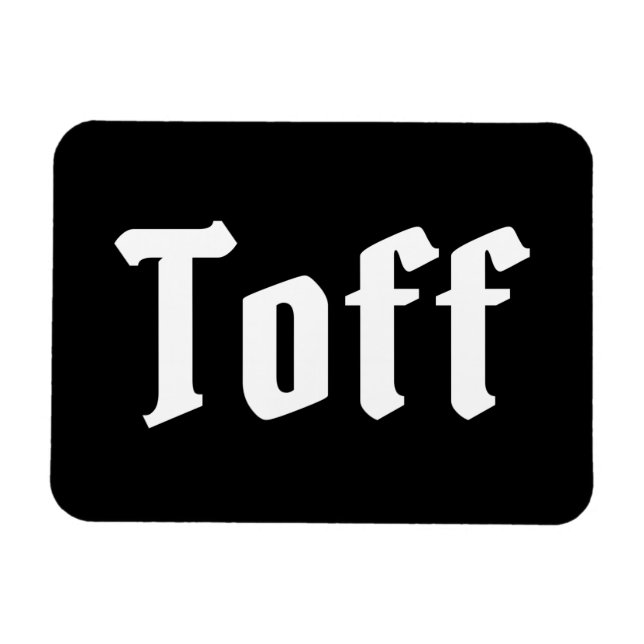 Toff Magnet (Horisontell)