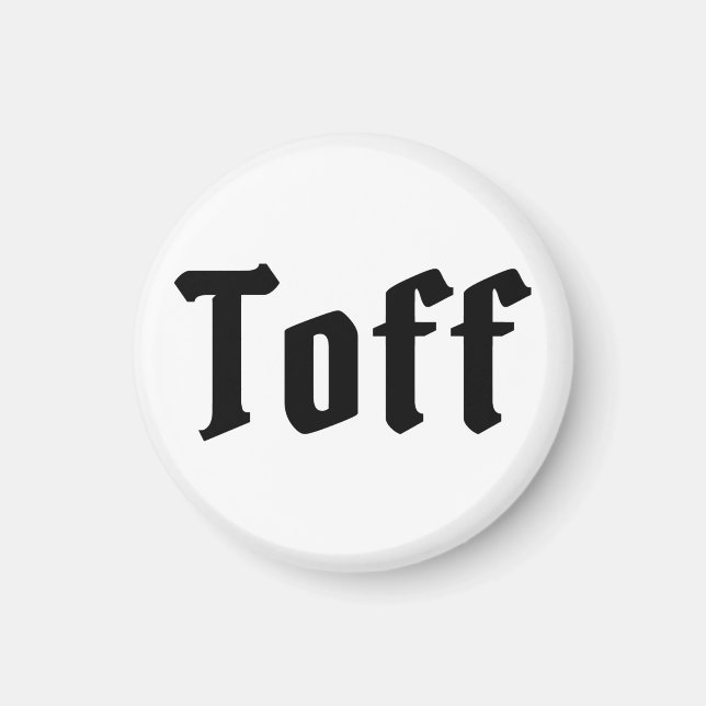 Toff Magnet (Framsidan)