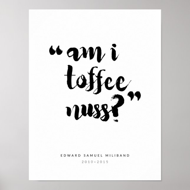 "Toffee" Ed Miliband Best Moments Collection 2/3 Poster (Framsidan)