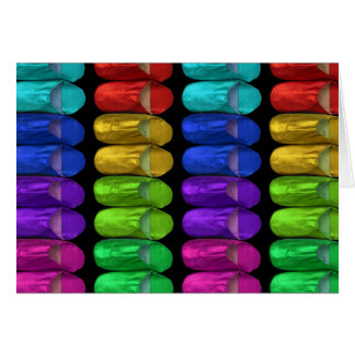 Tofflor Hälsningskort