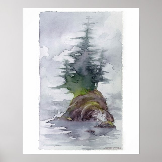 Tofino Island Poster (Framsidan)