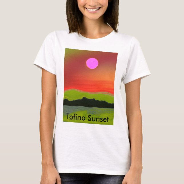 Tofino Sunset Tee Shirt (Framsida)
