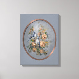 Tofsmes dekor canvastryck