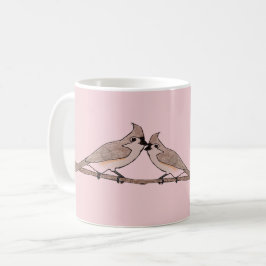 Tofsmes kärleksfåglar kaffemugg