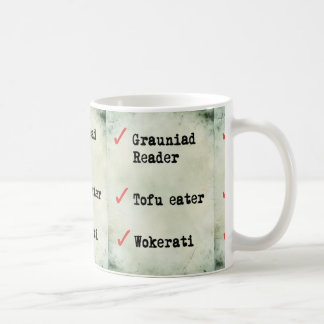 Tofu ätwokerati kaffemugg