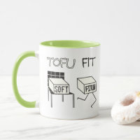 Tofu Fit Funny Running Tofu Soy Tema