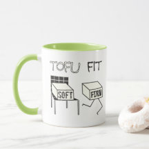 Tofu Fit Funny Running Tofu Soy Tema