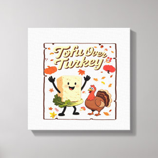 Tofu över Turkiet Classic T-Shirt Canvastryck
