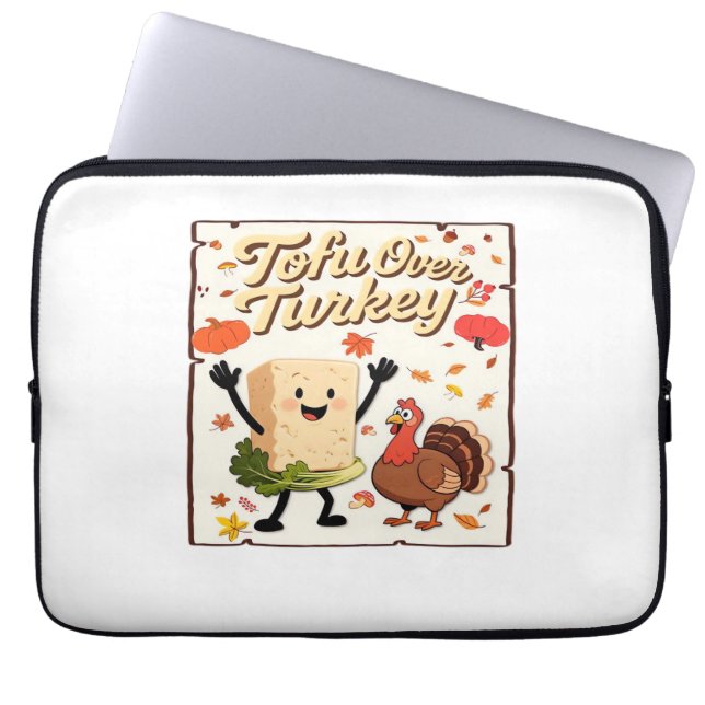 Tofu Över Turkiet Classic T-Shirt Laptop Fodral (Framsidan)