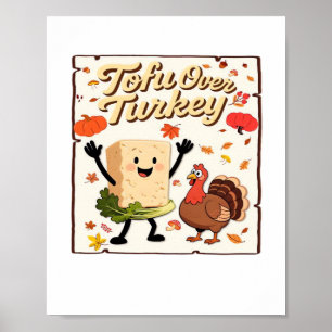 Tofu Över Turkiet Classic T-Shirt Poster