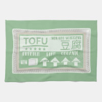 Tofu Pop Art Livsmedelsförpackningar