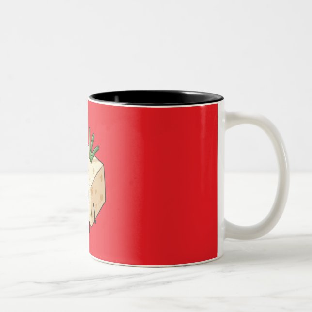 Tofu-tastisk Två-Tonad Mugg (Höger)