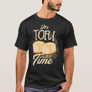 Tofu-tiden hållbar soy Vegetarian Vegan Gif T Shirt
