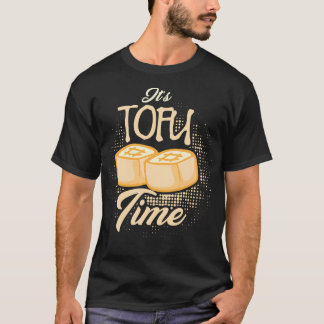 Tofu-tiden hållbar soy Vegetarian Vegan Gif T Shirt
