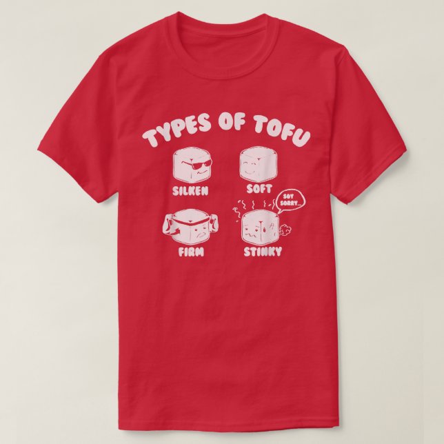 Tofu World Vegetarian Day T Shirt (Design framsida)