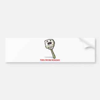 Tofuen skriker aldrig bildekal