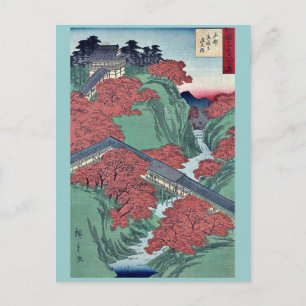 Tofukuji Temple i Kyoto av Utagawa,Hiroshige Vykort
