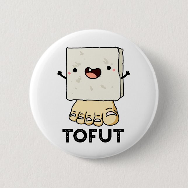 Tofut Funny Tofu Pun Knapp (Framsida)