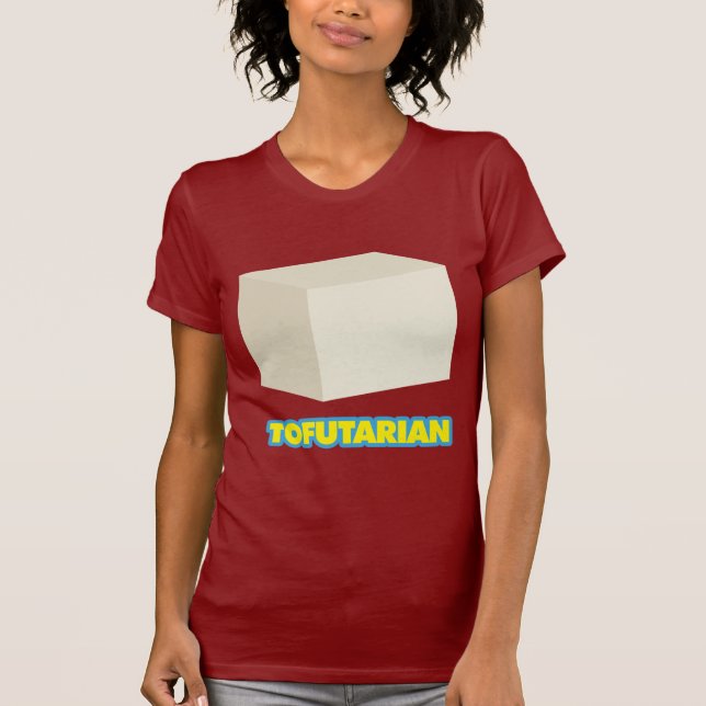 Tofutarian T Shirt (Framsida)