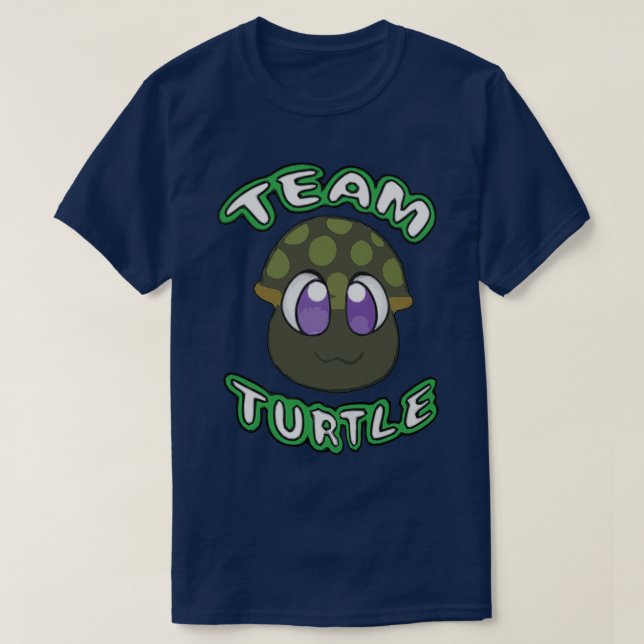 Tofuu Team Turtle T Shirt (Design framsida)