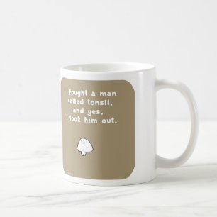 Tog den vimrod slogs tonsillen för manen VM2562 Kaffemugg