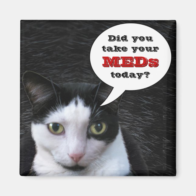 Tog du med dina MED i dag? Magnet (Framsidan)