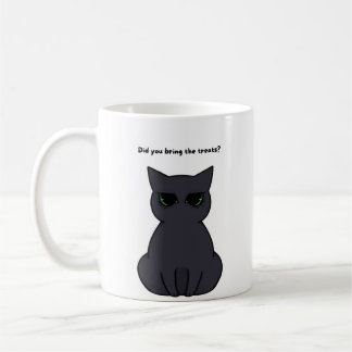 "Tog du med Treats?" Funny Cat Kaffemugg