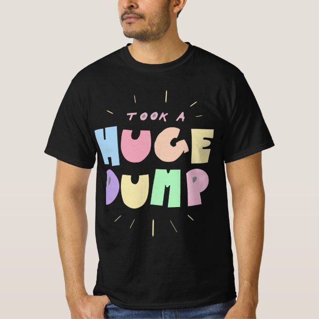 TOG EN STOR DUMP T-SHIRT (Framsida)