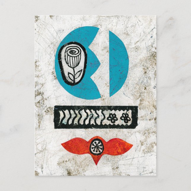 Tog Med Dig Ett Blomsterkort Vykort (Framsida)