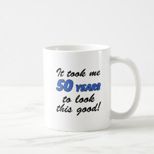 Tog mig 50 år kaffemugg