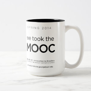 "Tog vi muggen för MOOCEN" (XL) Två-Tonad Mugg