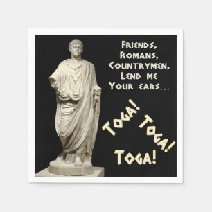 Toga! Toga! Toga! Pappersservett