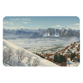 Togari Onsen 戸狩温泉 Nagano 長野 - Kylskåpsmagnet Magnet
