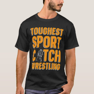 Togest sportträningsspel Kamp mot Wrestler Catch T Shirt