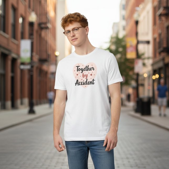 Together by Accident Love Quote Shirt T (Skapare uppladdad)