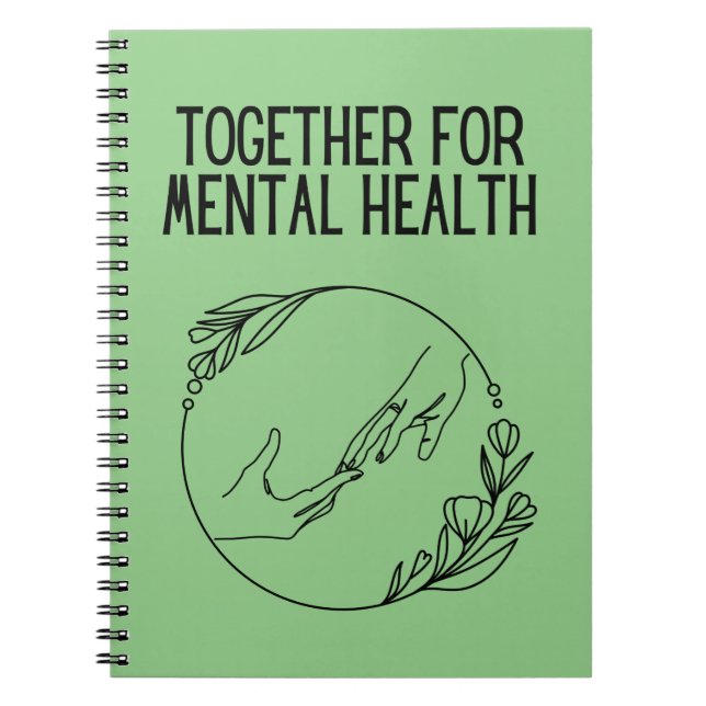 Together For Mental Health Anteckningsbok (Framsidan)