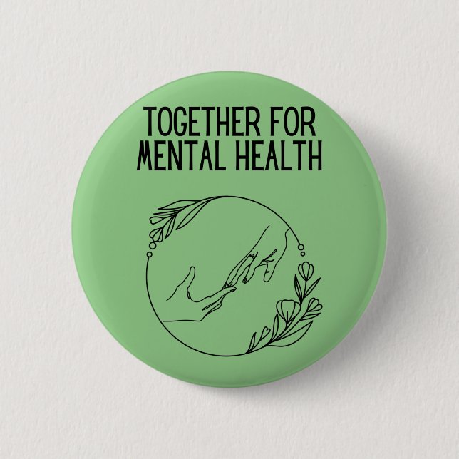 Together For Mental Health Knapp (Framsida)